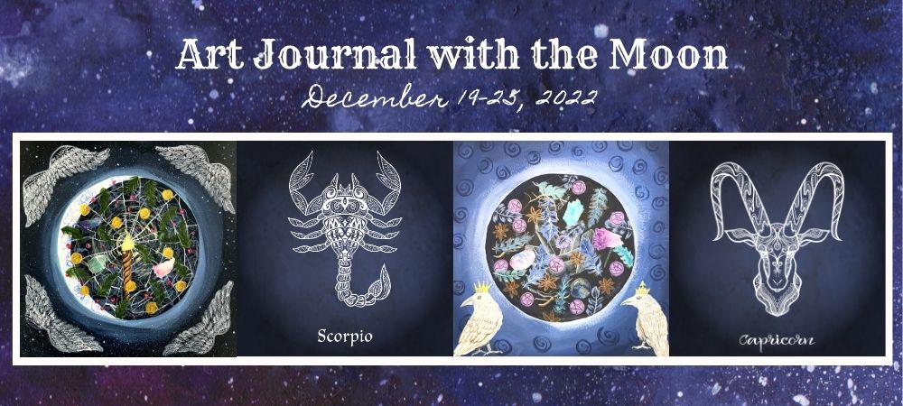 Art Journal with the Moon December 19-25 2022