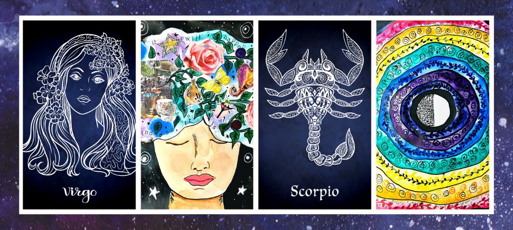 Art Journal with the Moon December 4-10 2023