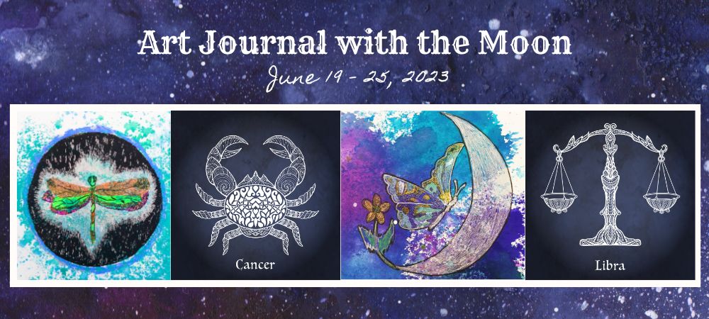 Art Journal with the Moon June 19-25 2023