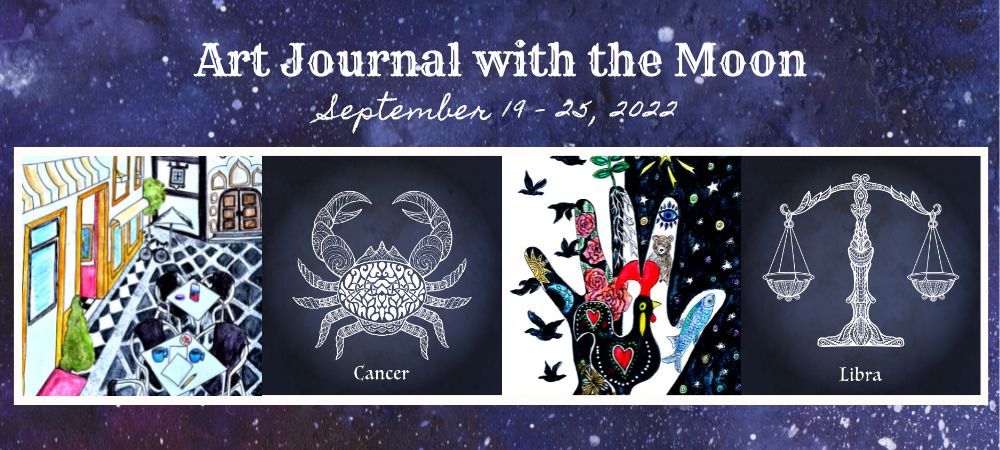 Art Journal with the Moon September 19-25 2022