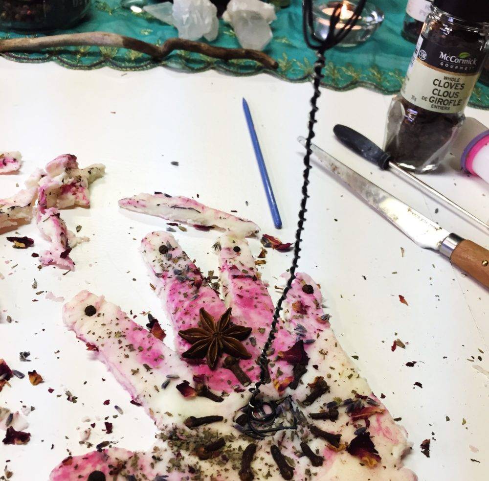 first quarter moon tarot card holder