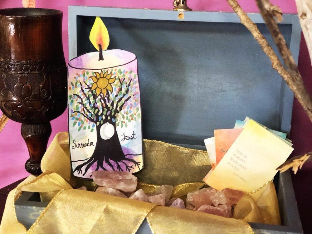 spiritual art ritual for connecting with spirit